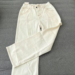 YESSTYLE white carpenter pants NEW WITH TAG